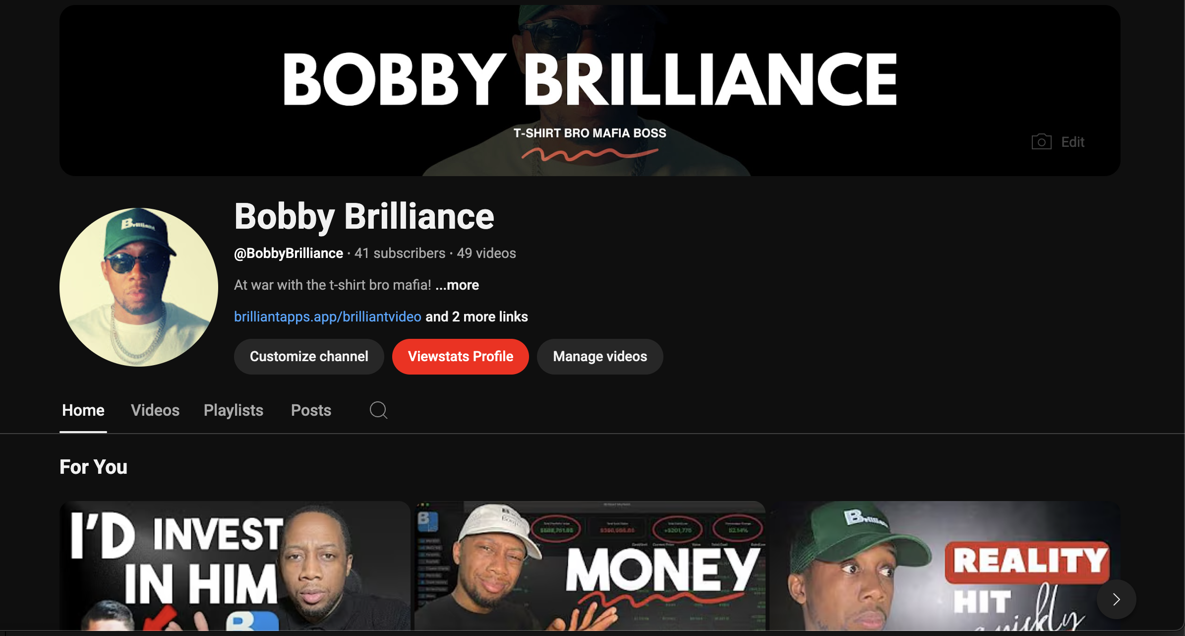 Bobby Brilliance channel